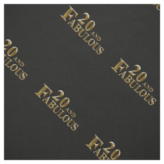 Tecido Vinte e Fabulosos  (Modelo)