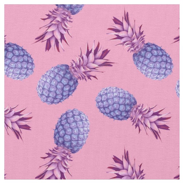 Tecido Violet Pineapple (Detalhe)