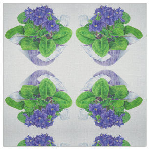 Tecido Violeta africana