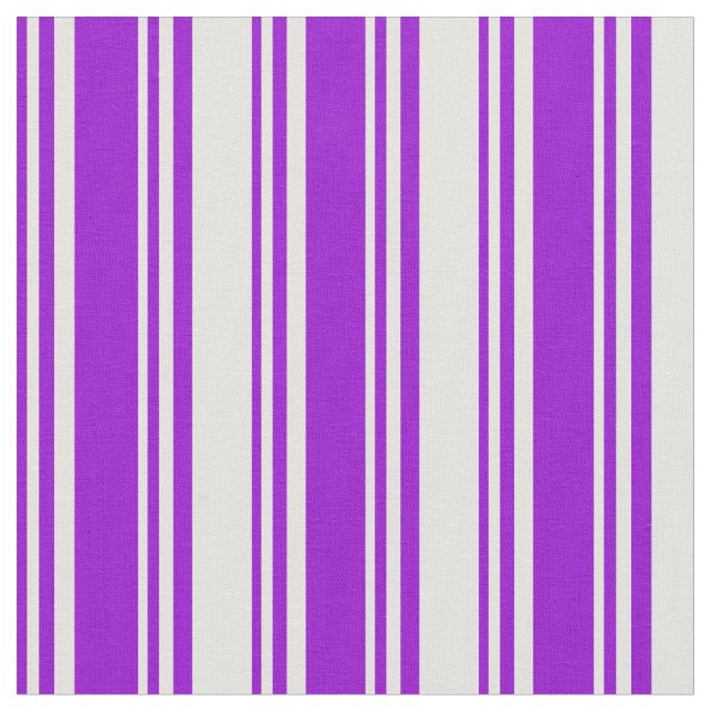 Tecido Violeta Escura e Faixa Amarela Claro (Detalhe)