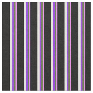 Tecido Violeta, Verde-oliva-escuro, Roxo, Branco e Preto