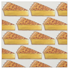 Tecido Virginia Chess Pie Southern US Cuisine Dessert