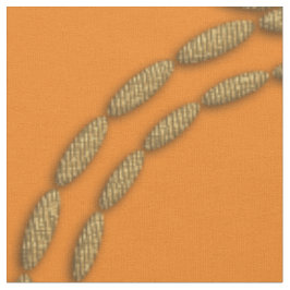 Tecido Visita de Feriados Dourados