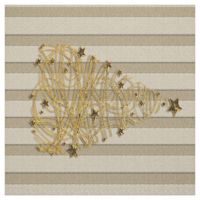 Tecido Vista de Férias Douradas (Modelo)