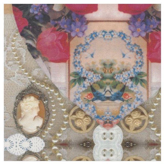 Tecido vitoriano (Detalhe)