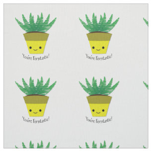 Tecido Você é Ferntastic Fern