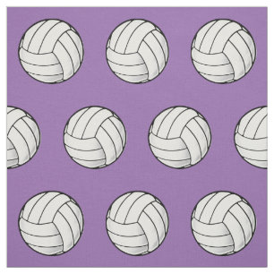 Tecido Voleibol do Lilac do fã do voleibol