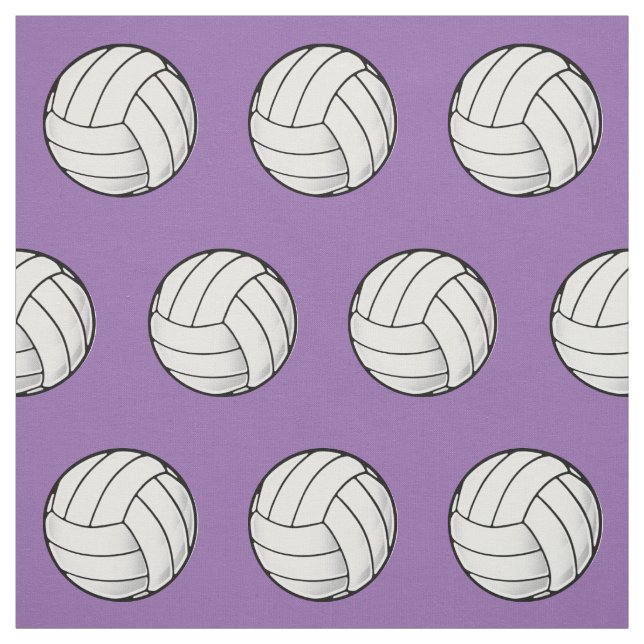 Tecido Voleibol do Lilac do fã do voleibol (Modelo)
