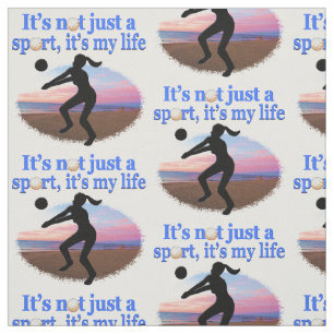 TECIDO VOLLEYBALL INSPIRACIONAL É O MEU DESIGN DE VIDA
