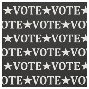 Tecido Votem. Eleições presidenciais nos EUA. Patriótica.