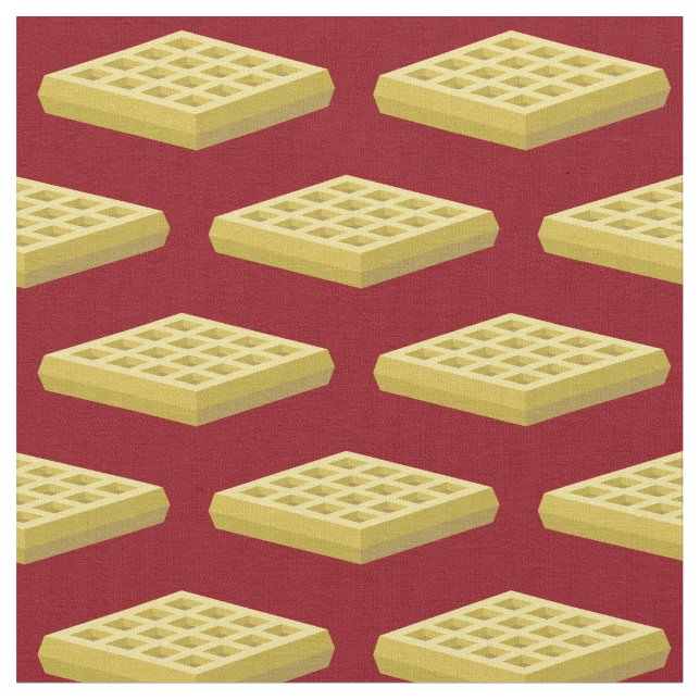 Tecido Waffles Cute Breakfast (Detalhe)