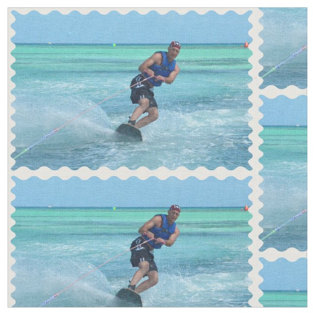 Tecido Wakeboarding nos trópicos (Detalhe)
