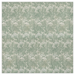 Tecido Wallpaper tulip William Morris verde têxtil
