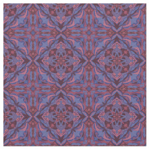 Tecido Watercolor Vintage Azulejo Azulejo espanhol