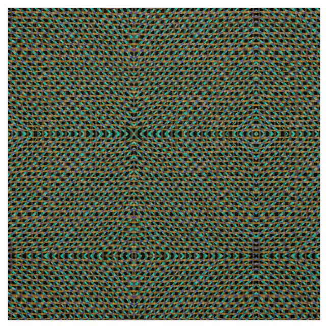 Tecido Weave asteca tribal de serapilheira de turquesa do (Modelo)