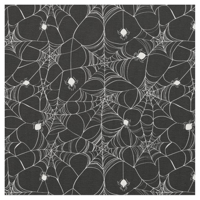Tecido Web de aranha branca o Dia das Bruxas (Detalhe)