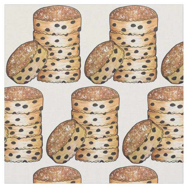 Tecido Welsh Cakes Welshcakes Bakestones Reino Unido Comi (Detalhe)