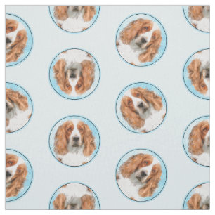 Tecido Welsh Springer Spaniel Pintura Original