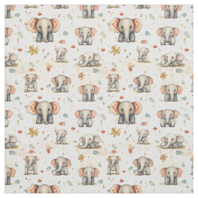 Tecido Whimsy's Big Day Out: Elefante Whimsy (Modelo)