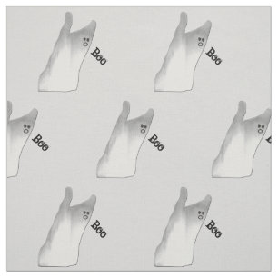 Tecido White Ghost Boo