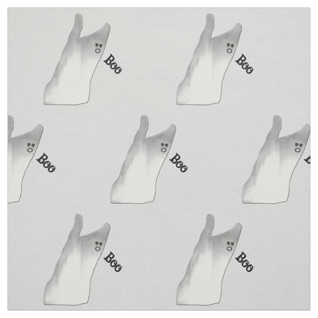 Tecido White Ghost Boo (Modelo)