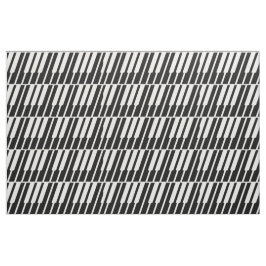 Tecido White Piano Keys