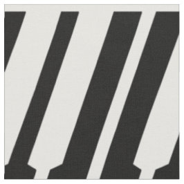 Tecido White Piano Keys