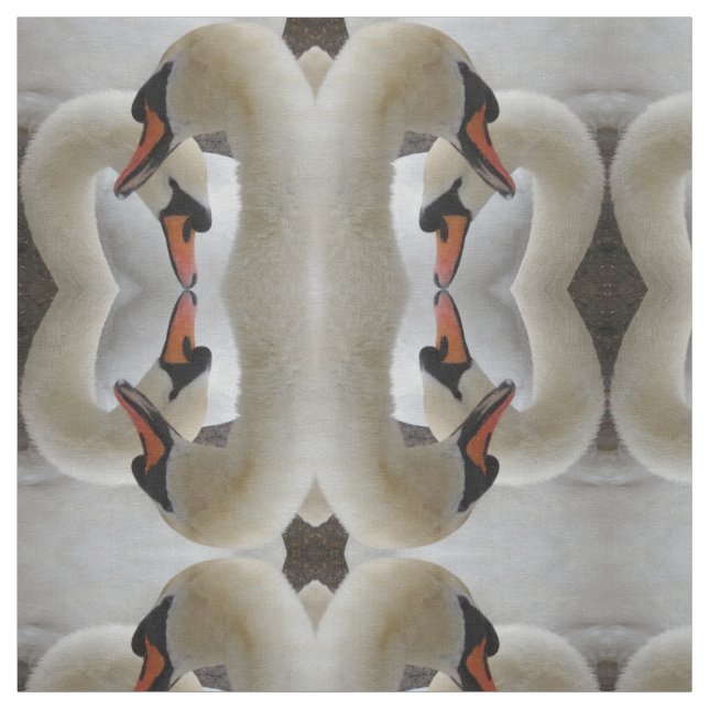 Tecido White Swans (Modelo)