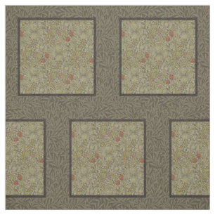 Tecido William Morris Floral lily willow art impressão