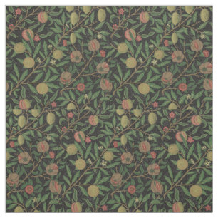 Tecido William Morris Pomegranate Fruta clássica