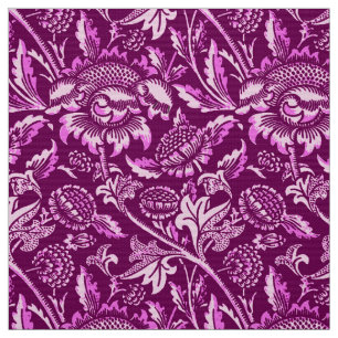 Tecido William Morris Sunflower, Ametist Purple