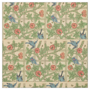 Tecido William Morris Trellis Inglês Design Floral