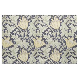 Tecido William Morris Vintage Anemone Padrão Floral