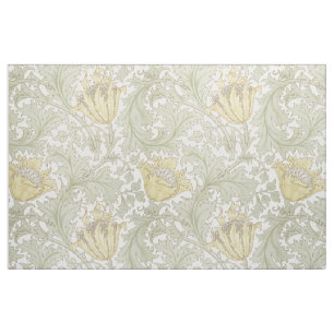 Tecido William Morris Vintage Anemone Padrão Floral