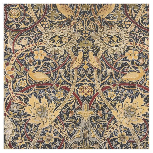 Tecido William Morris Vintage Bullerswood Carpet Padrão (Detalhe)