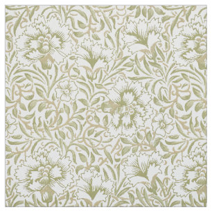 Tecido William Morris Vintage - Padrão de Cravagem