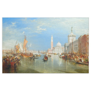 Tecido William Turner - Veneza, A Dogana e San Giorgio