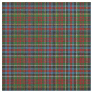 Tecido William Wilson & Sons No.181 Padrão De Xadrez De 