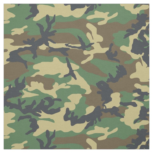 Tecido Woodland Camo (Modelo)