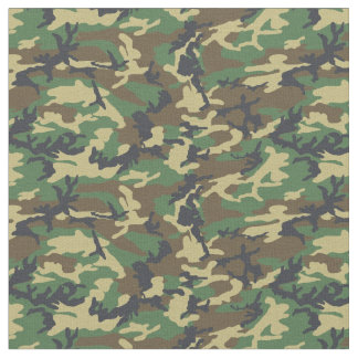 Tecido Woodland Camo
