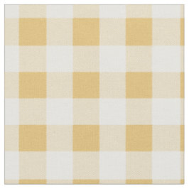 Tecido Xadrez amarelo e branco