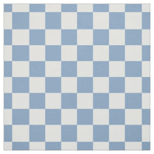 Tecido Xadrez Azul Chambray Simples para Quilting