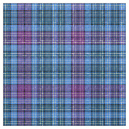 Tecido - Xadrez Azul Rosa Roxo Verde