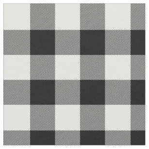 Tecidos Xadrez Preto E Branco Zazzle Com Br
