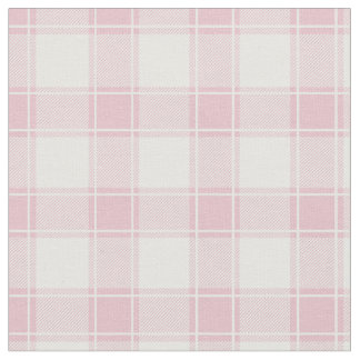 Tecido Xadrez Búfalo Rosa Claro e Branco