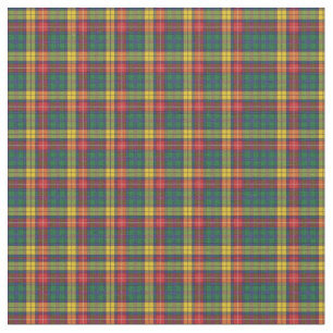Tecido Xadrez Clã Buchanan Tartan Green - Verificação 