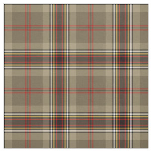 Tecido Xadrez Clã O'Keefe Tartan Tan