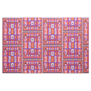Tecido xadrez cor-de-rosa com curva de potência
