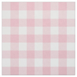 Tecido Xadrez de Buffalo Rosa