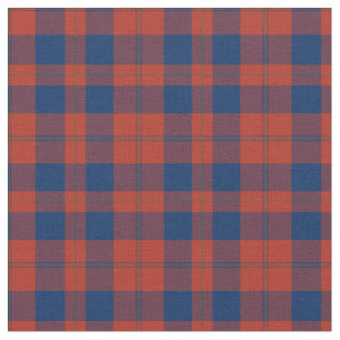 Tecido Xadrez de Casamento Vermelho e Azul